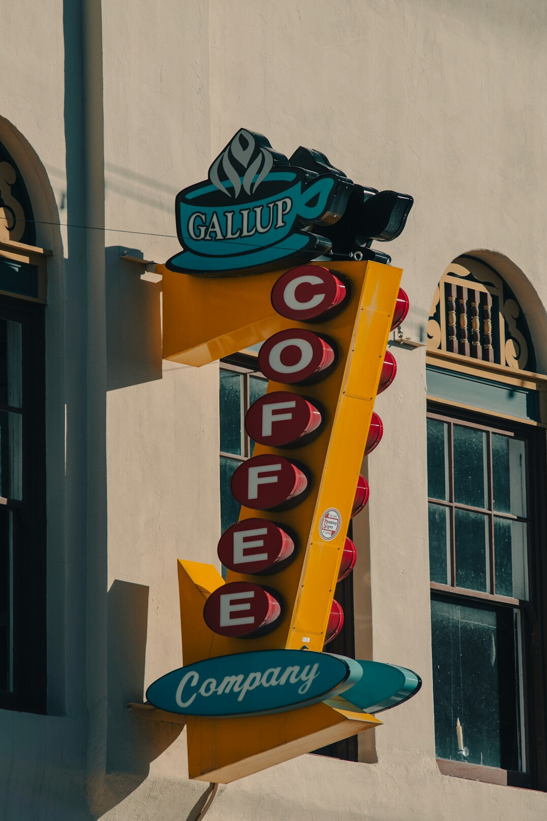retro coffee ad campaign