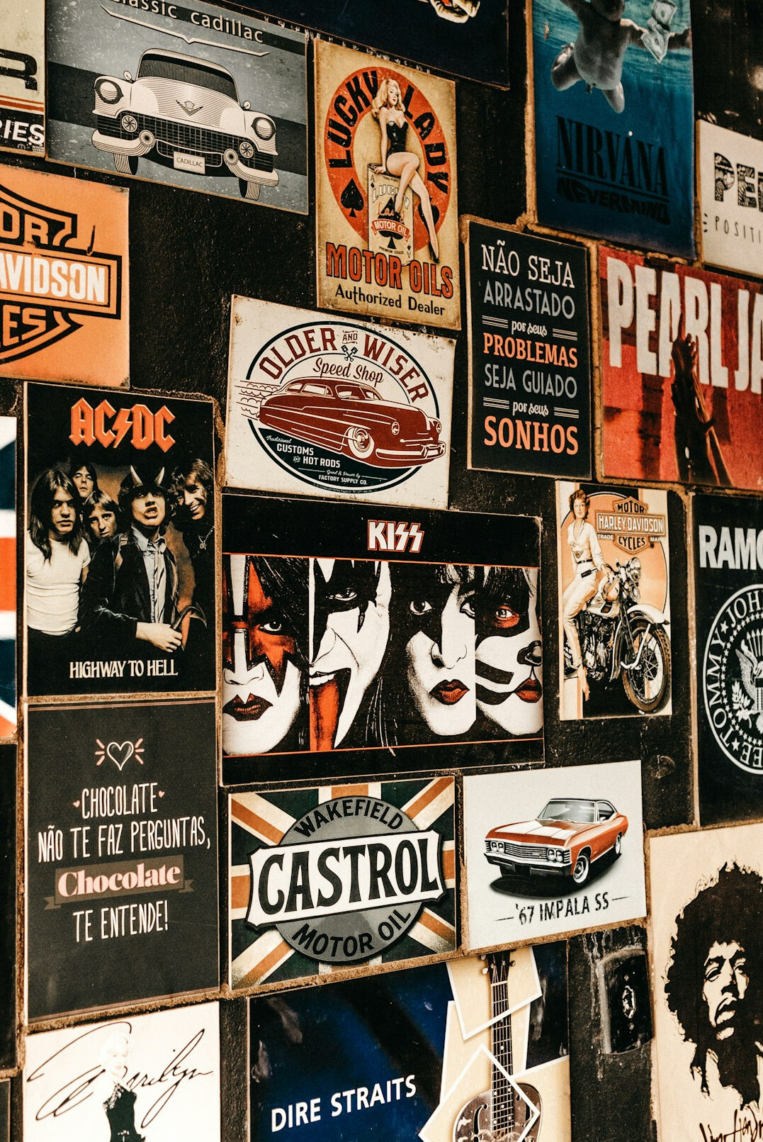 vintage poster collection