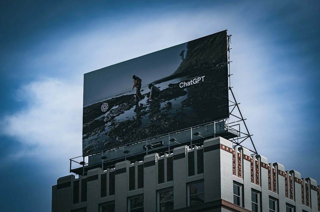 modern digital ad