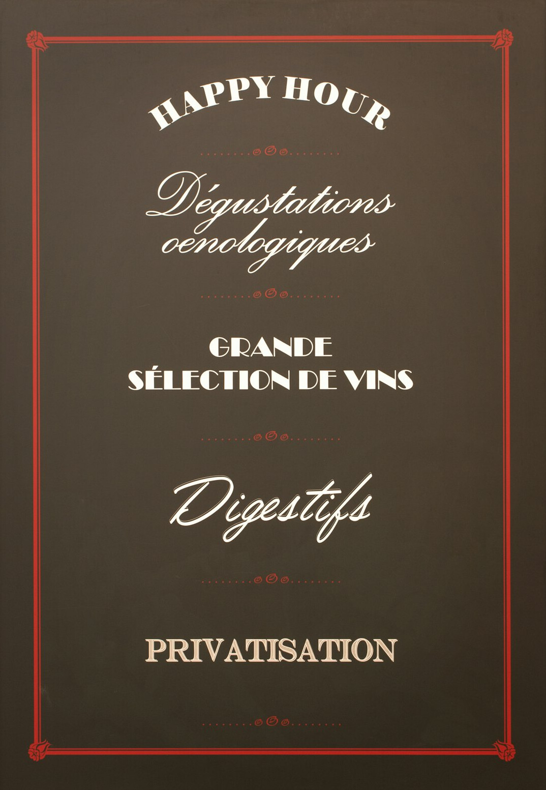 retro french ad